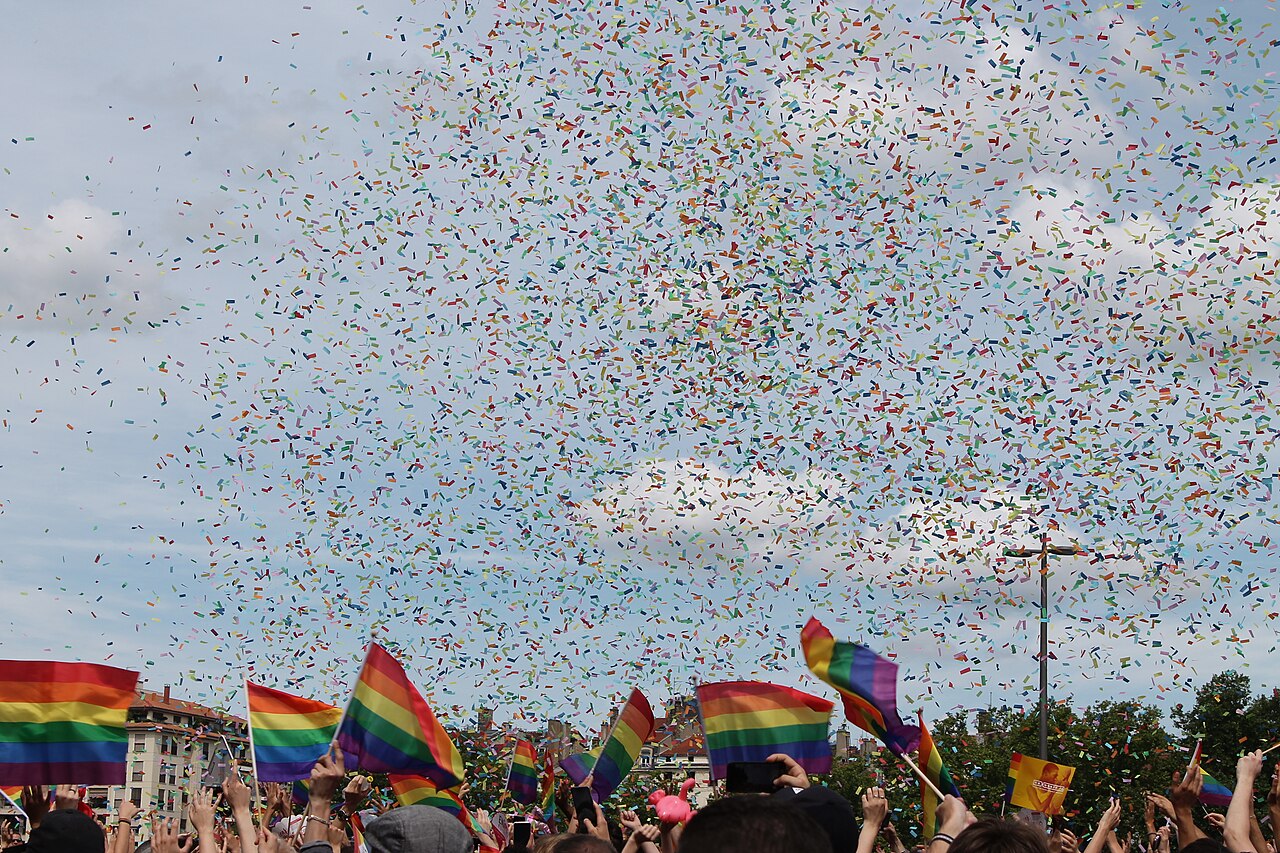 Bandeiras Pride Lyon 2018