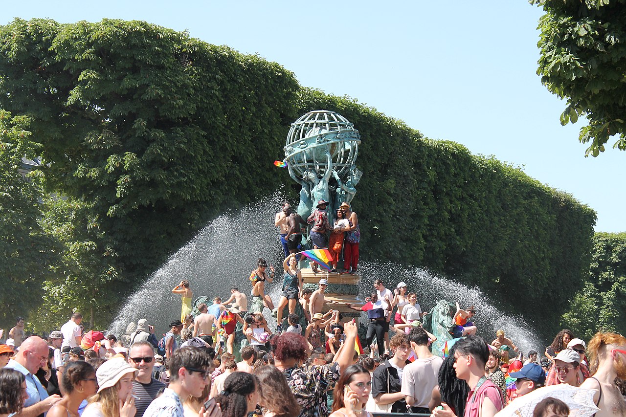 Hora do duche Paris Pride 2019