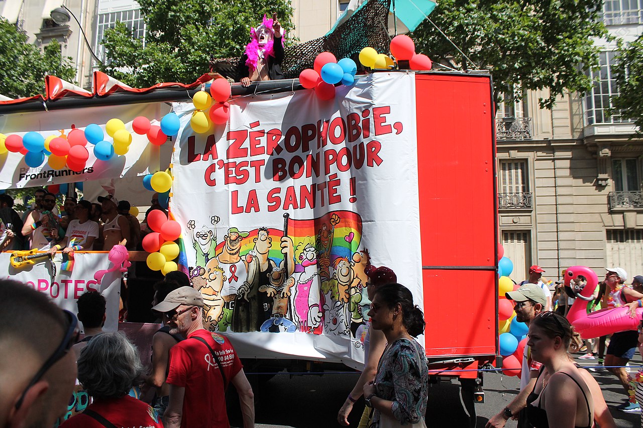 Zérophobie Paris Pride 2019