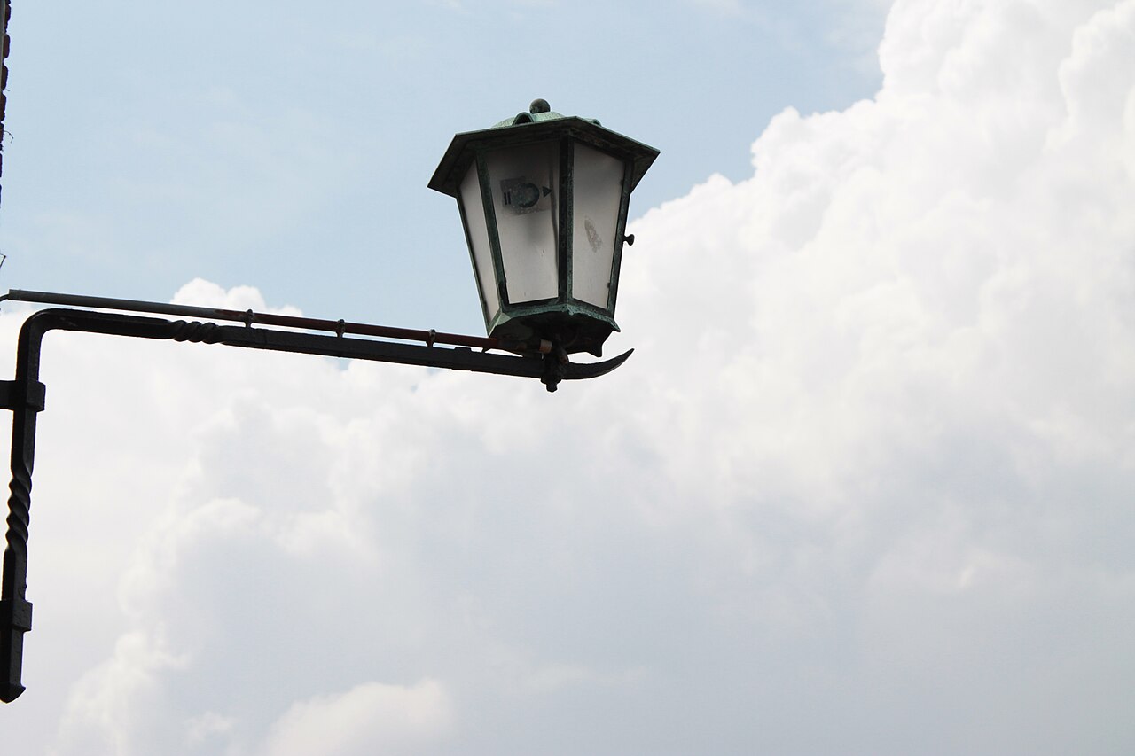 Street light in Antwerp
