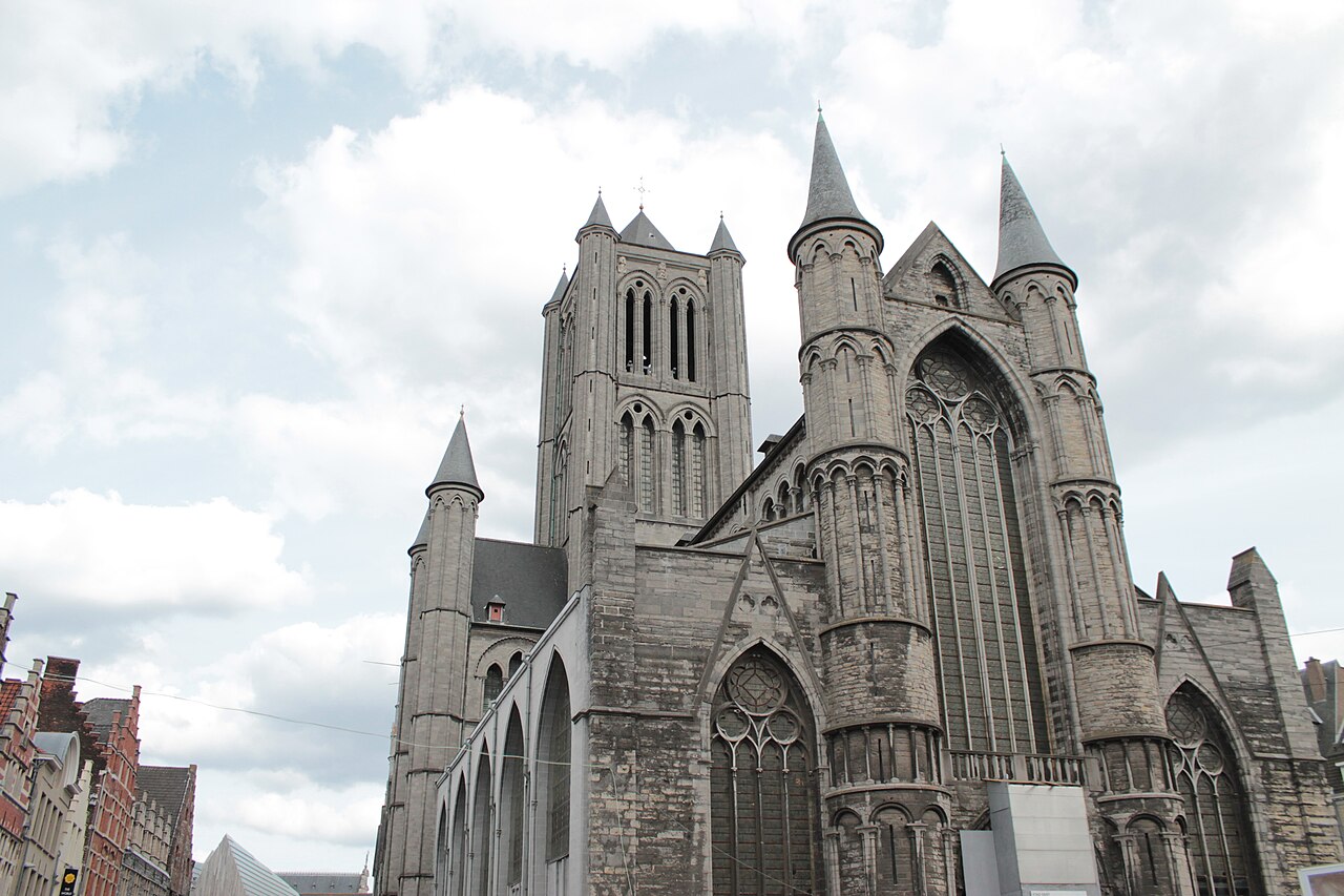 Extérieur de la Sint-Niklaaskerk (Gand)