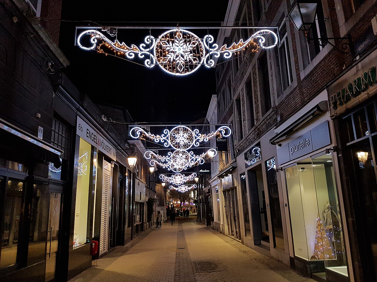 Illuminations de Noël à Liège