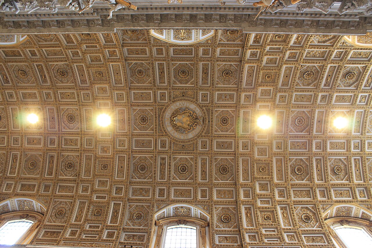 Plafonds de la basilique Saint-Pierre, Vatican