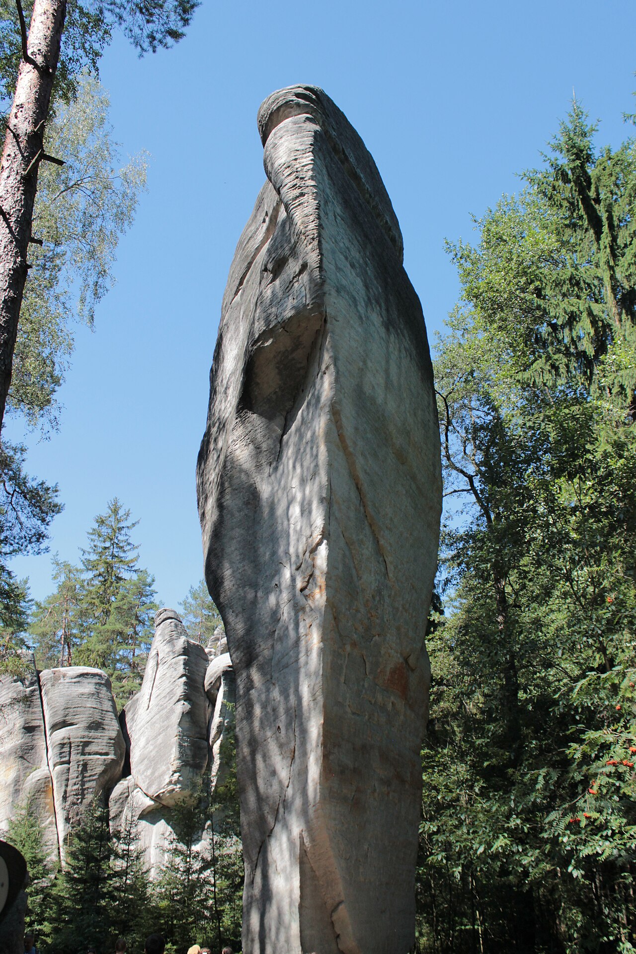 Formations rocheuses à Adršpašsko-teplické skály