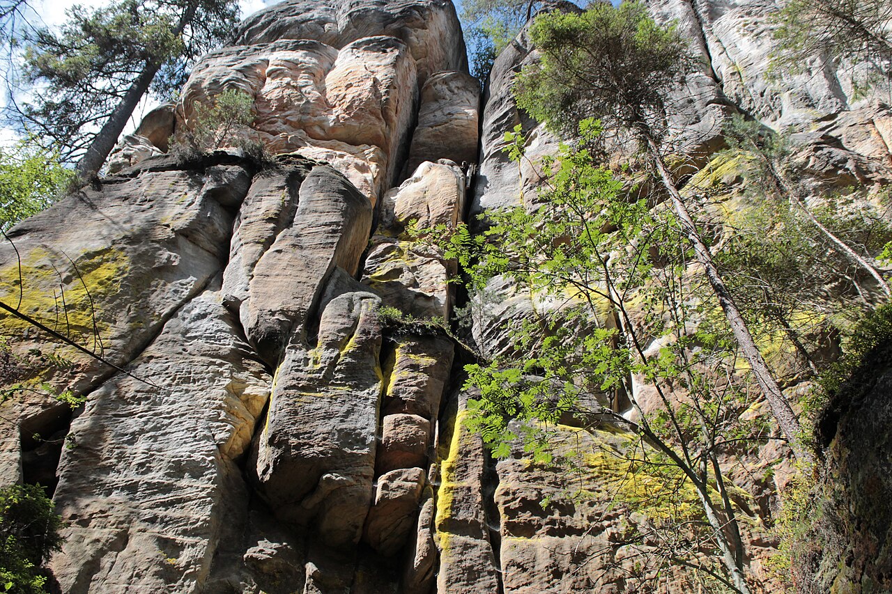 Formations rocheuses à Adršpašsko-teplické skály