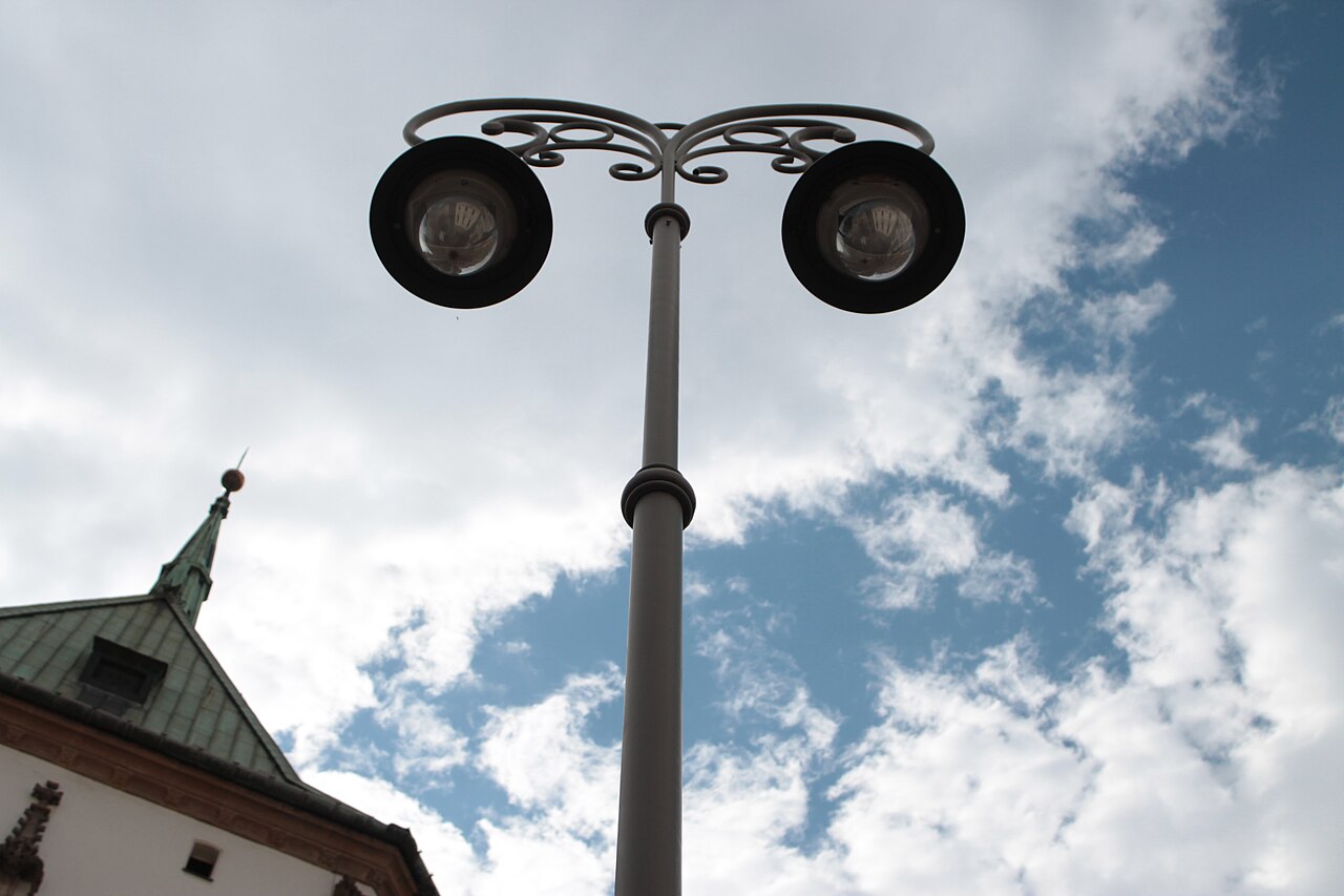 Street light, Brno