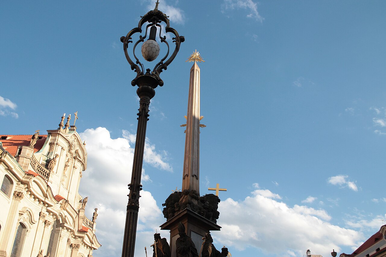Street light in Prague