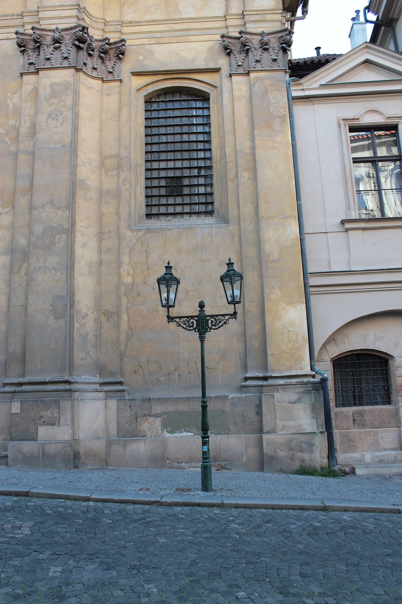 Street light in Prague