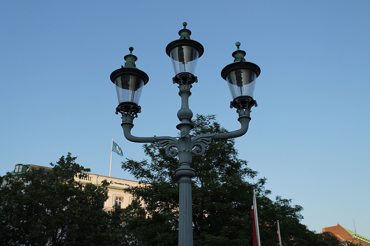 Street light in Copenhagen