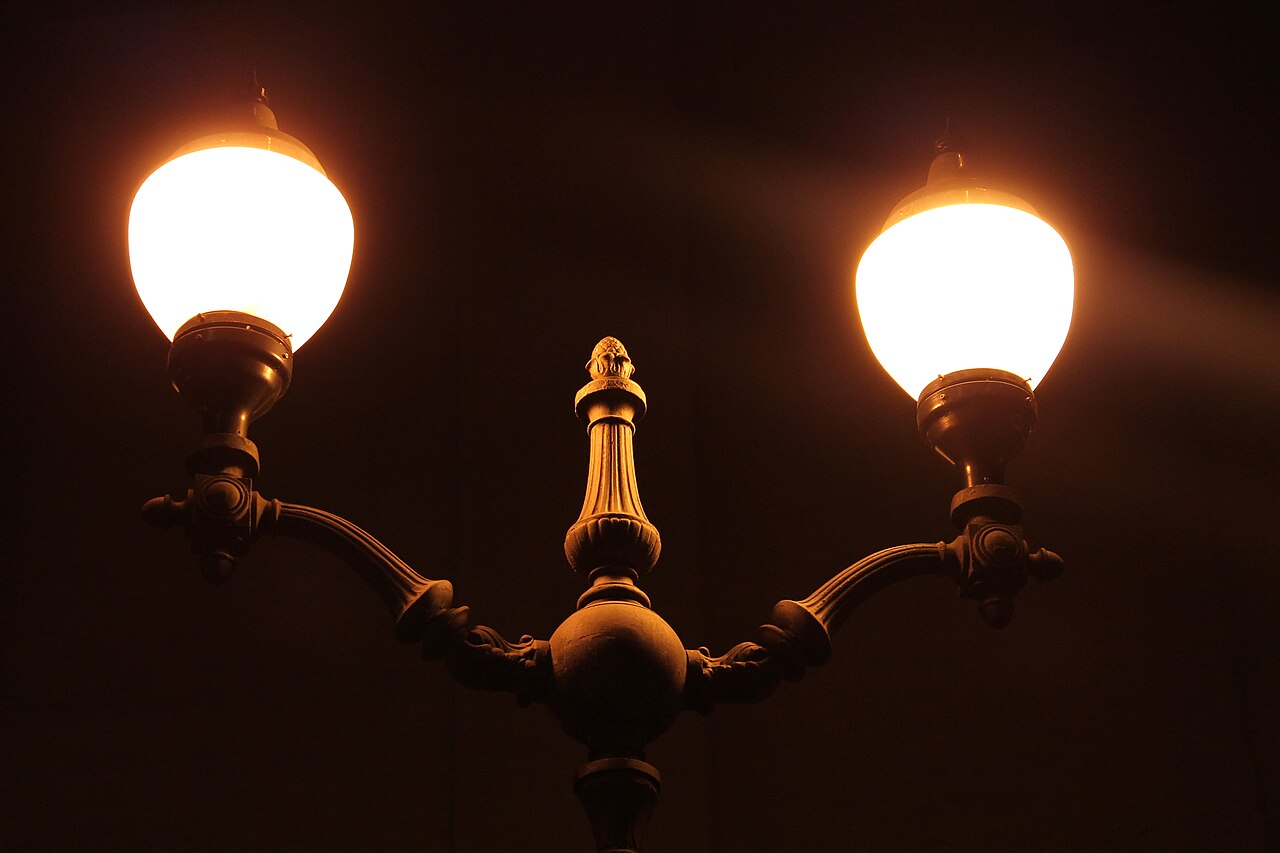 Lampadaire à Bilbao