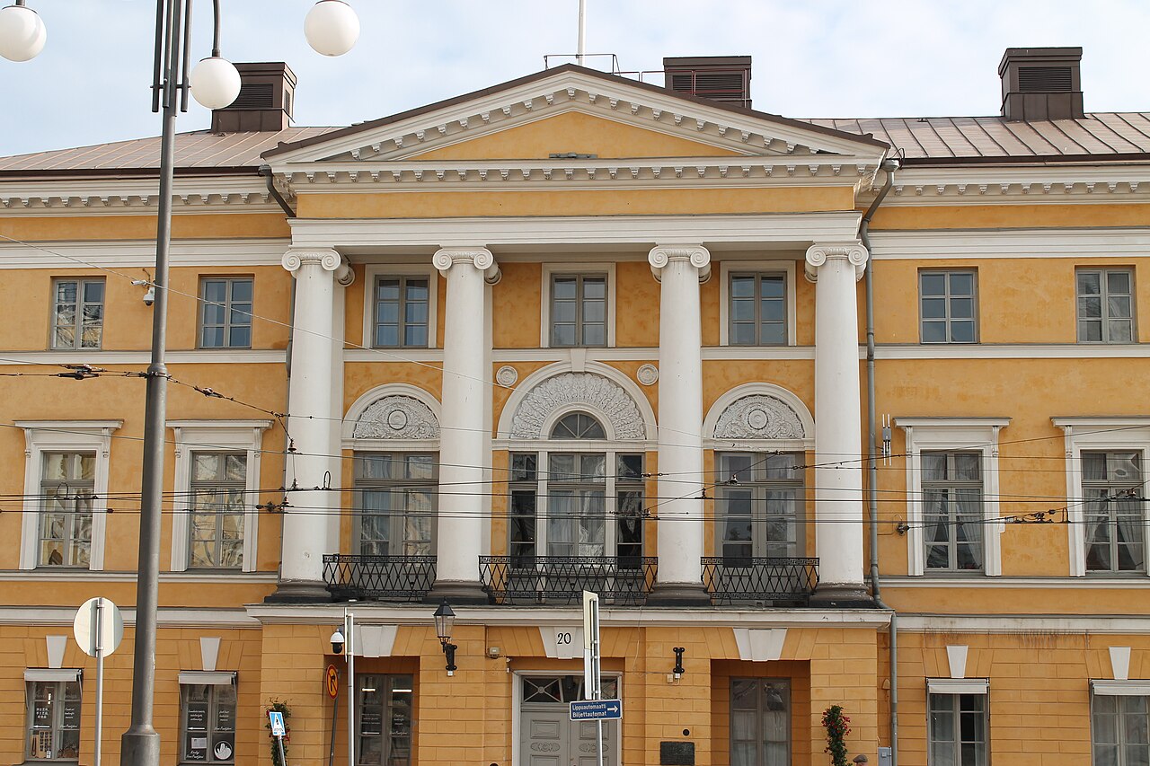 Vue de bâtiment à Helsinki