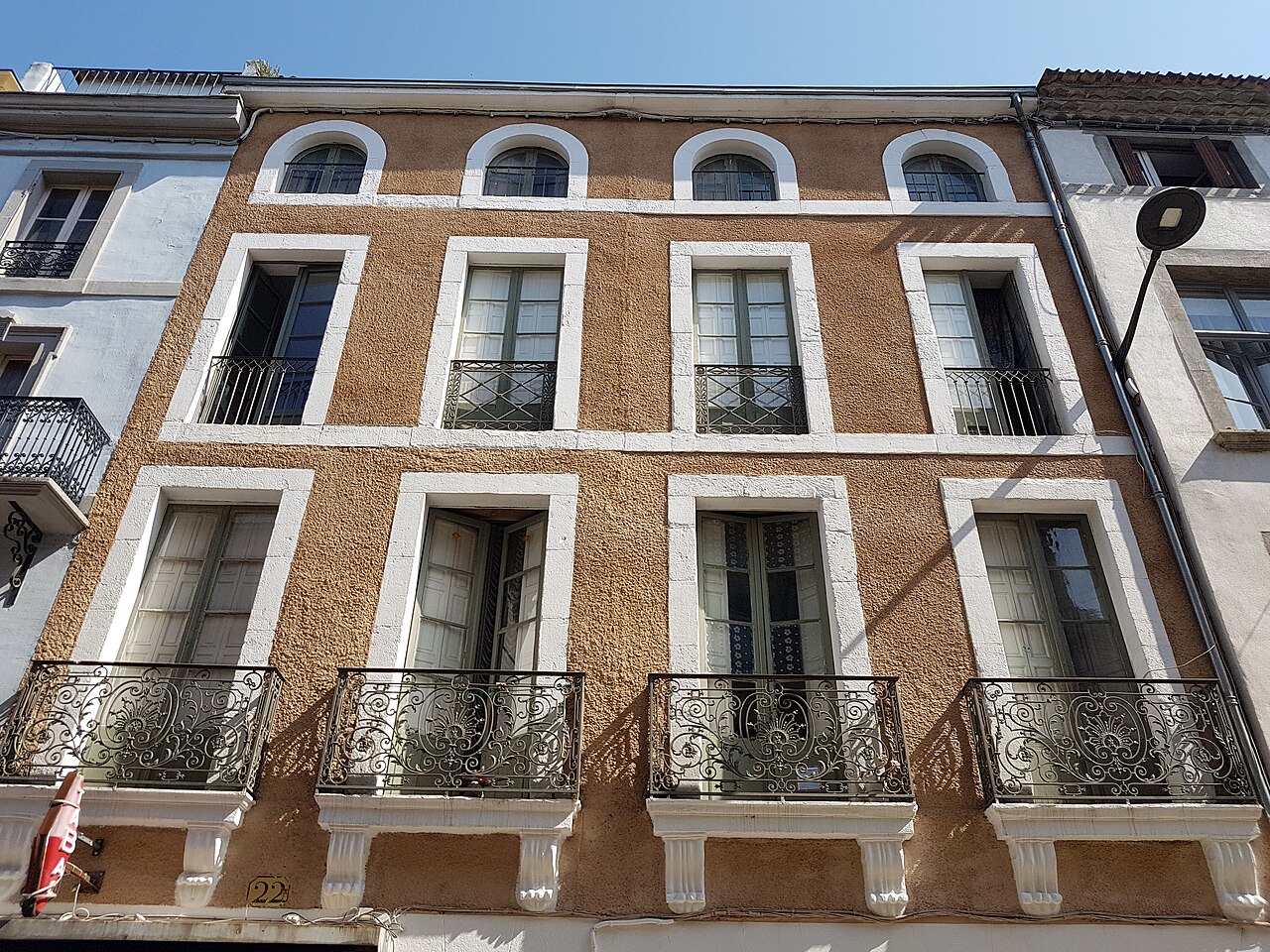 Street view in Carcassonne