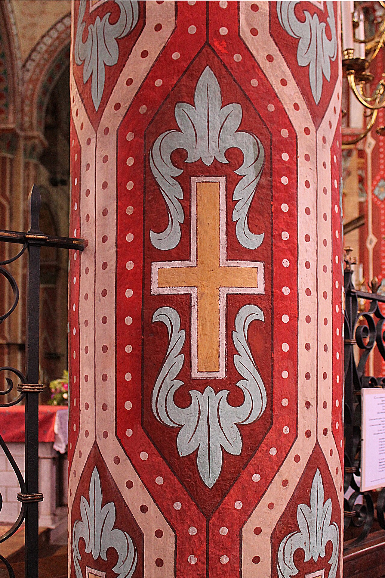 Saint Austremoine Church tower in Issoire