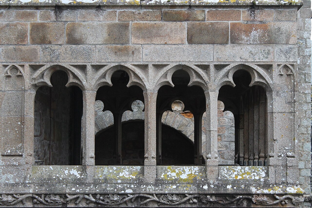 Cisterna da abadia do Mont Saint-Michel