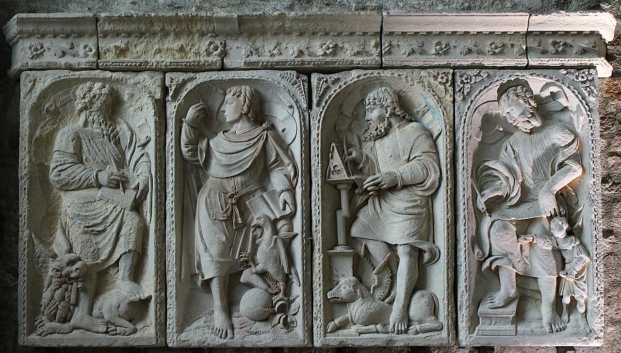 Interior of Abbey of Mont Saint-Michel