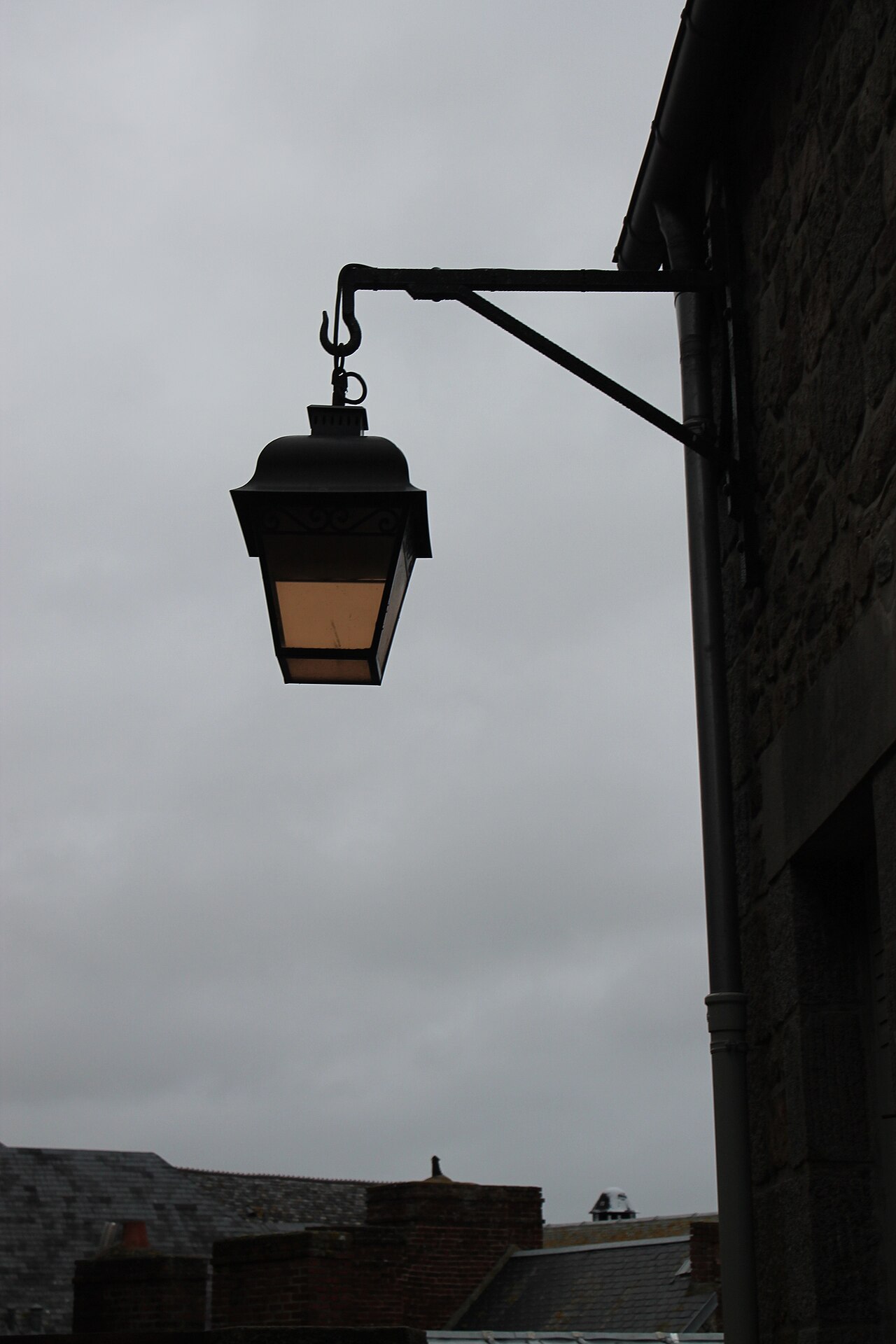 Street light Mont Saint-Michel