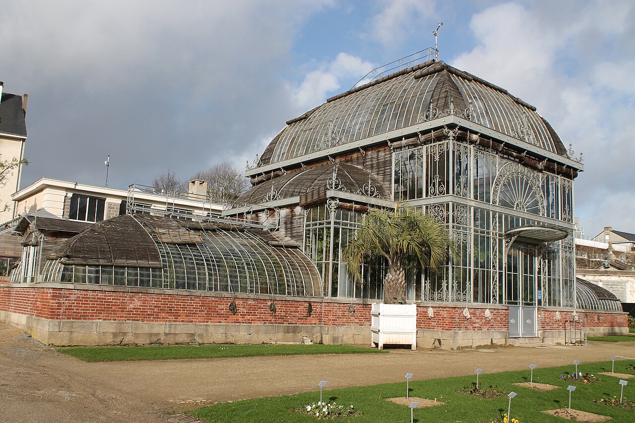 Jardin des plantes de Nantes en hiver (décembre)