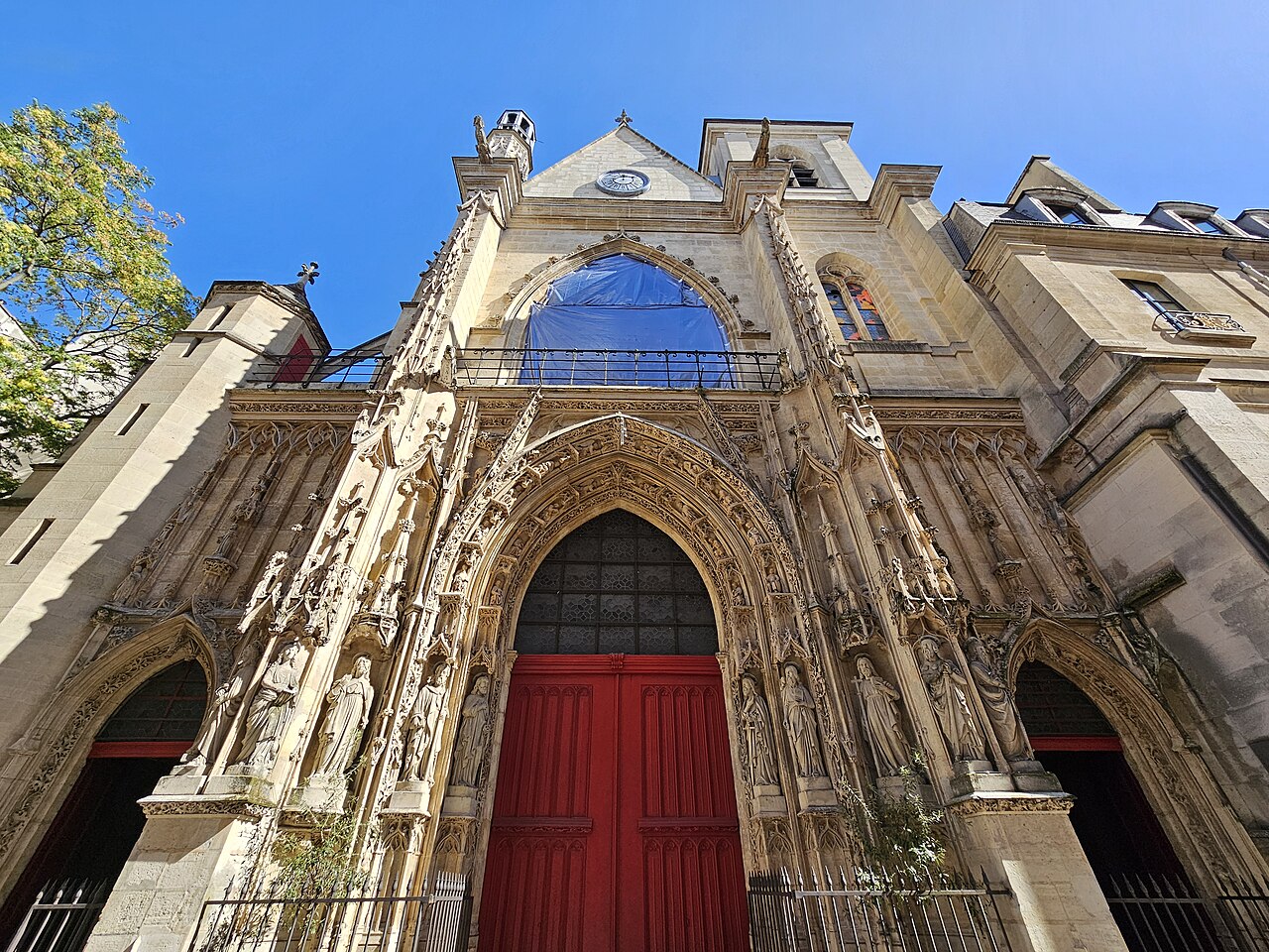 Portal of église Saint-Merri, Paris