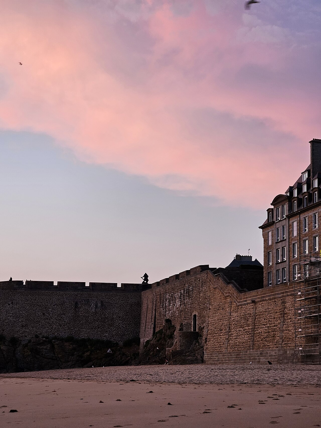 Twilight, Plage du Môle (Saint-Malo)