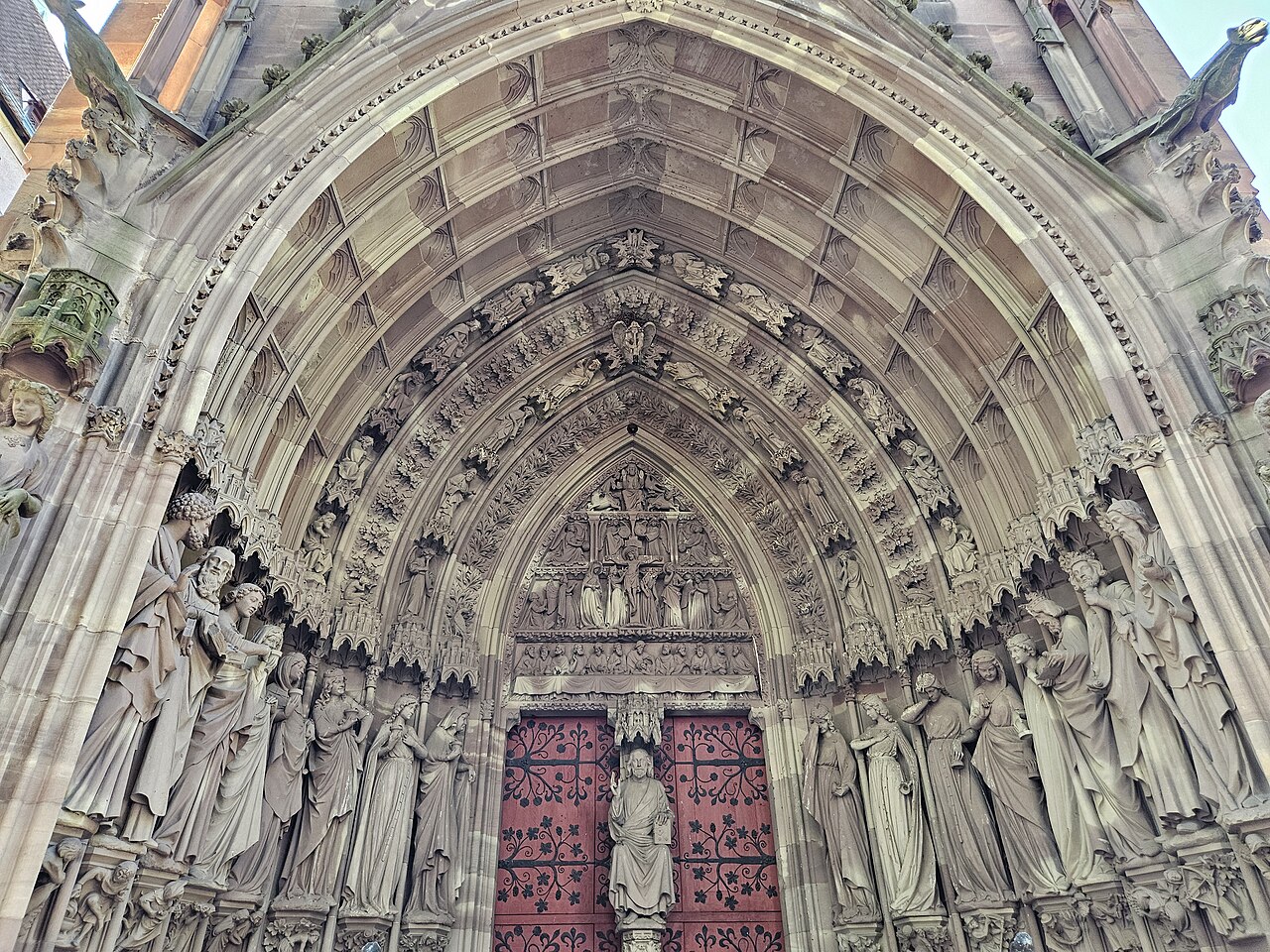 Exterior of Saint-Pierre-le-Jeune Protestant Church, Strasbourg