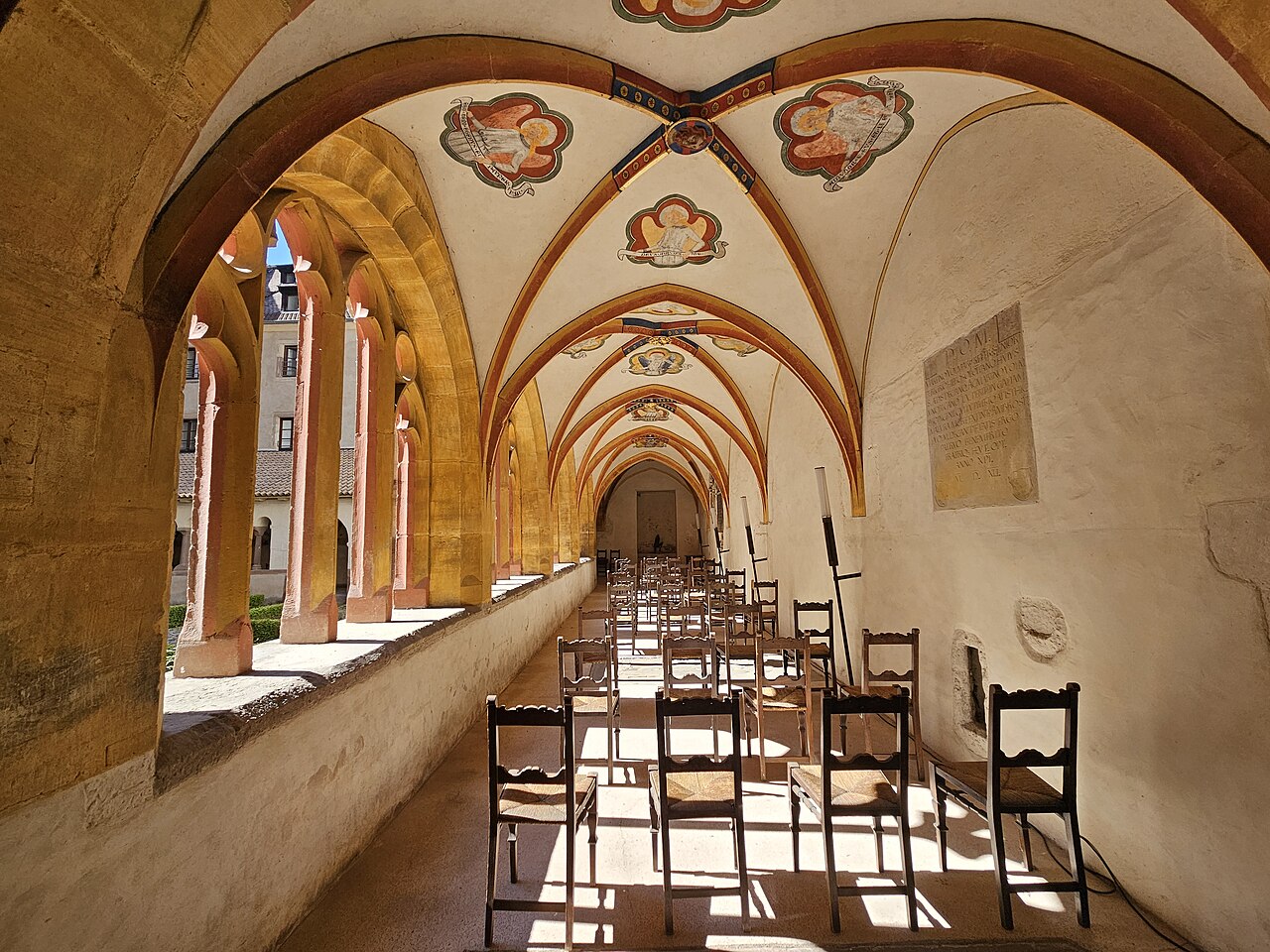 Frescos of Saint-Pierre-le-Jeune Protestant Church, Strasbourg (Cloister)
