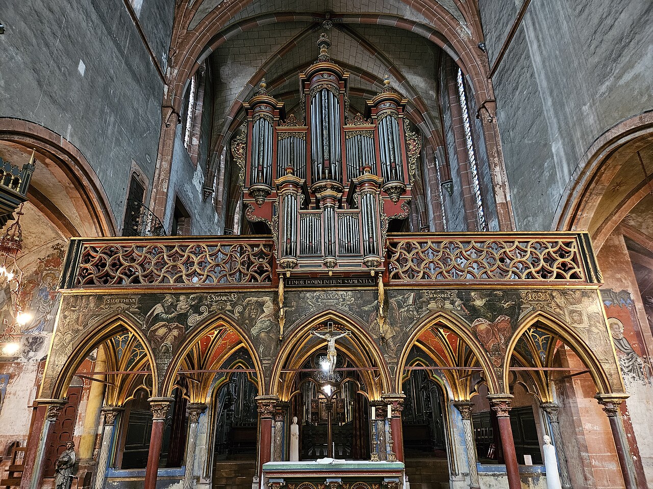 Pipe organ of Saint-Pierre-le-Jeune Protestant Church - Strasbourg