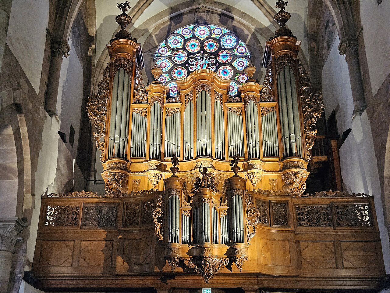 Silbermann pipe organ of Église Saint-Thomas, Strasbourg