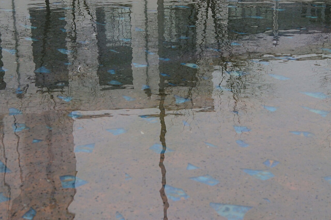 Reflexo em Villeurbanne