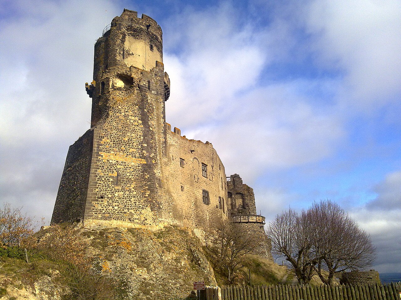 Château de Tournoël View