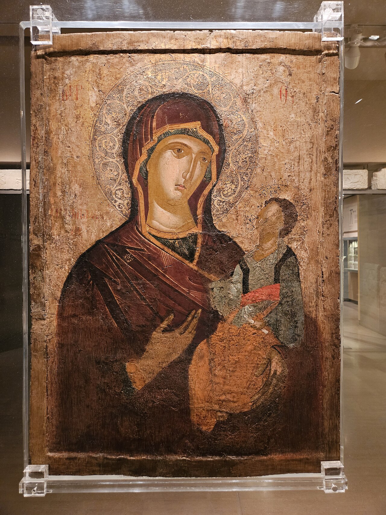 Icône byzantine à Athènes