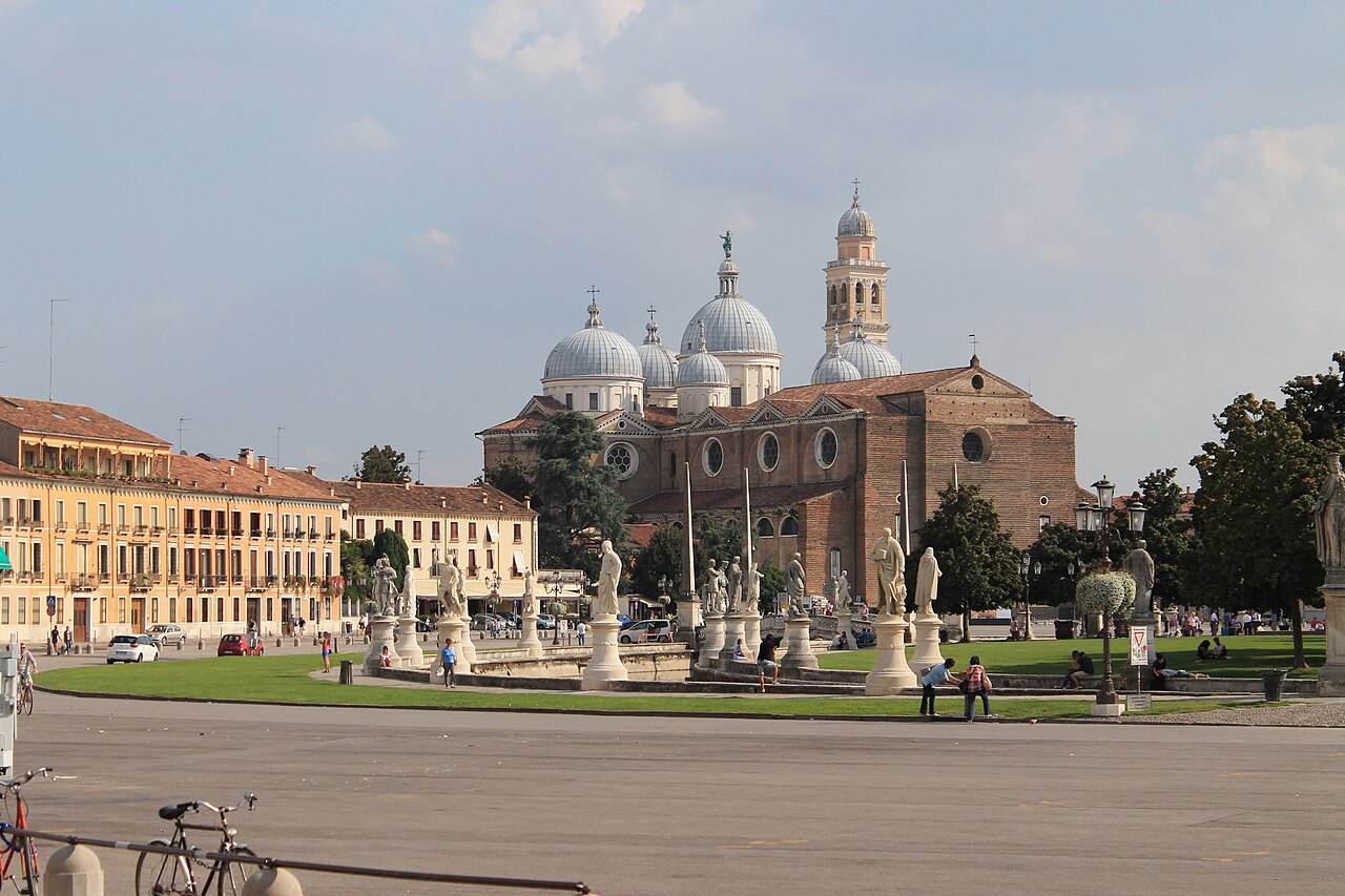 Remote view of Santa Giustina, Padua