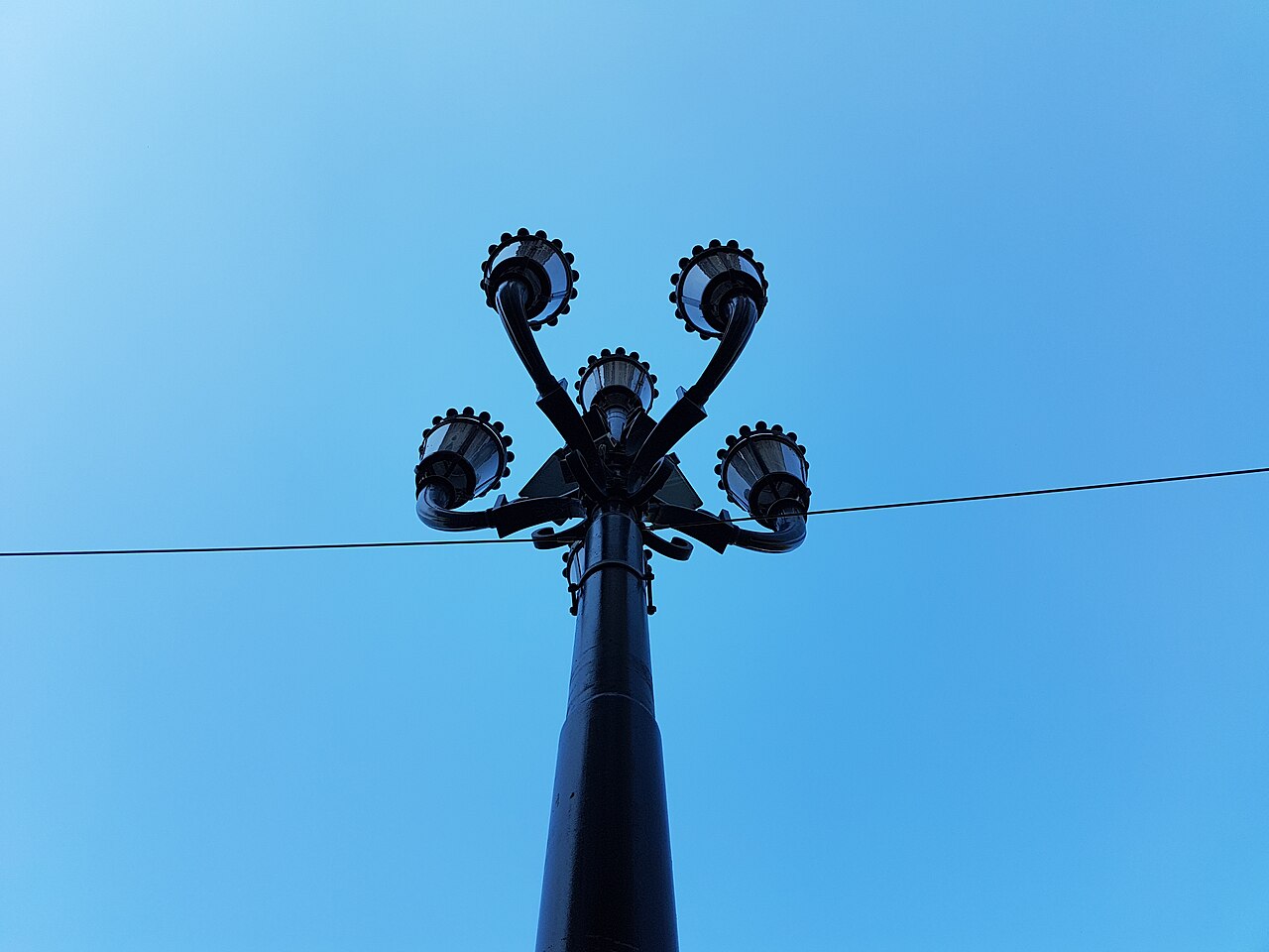 Street light in Turin