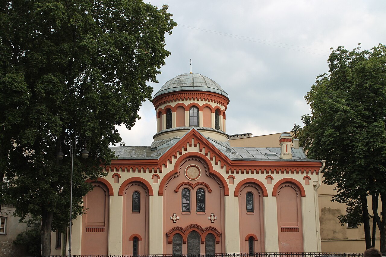 Church dome in Vilnius