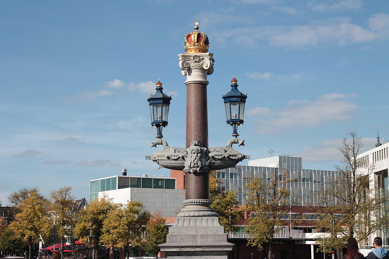 Candeeiro de rua em Amesterdão