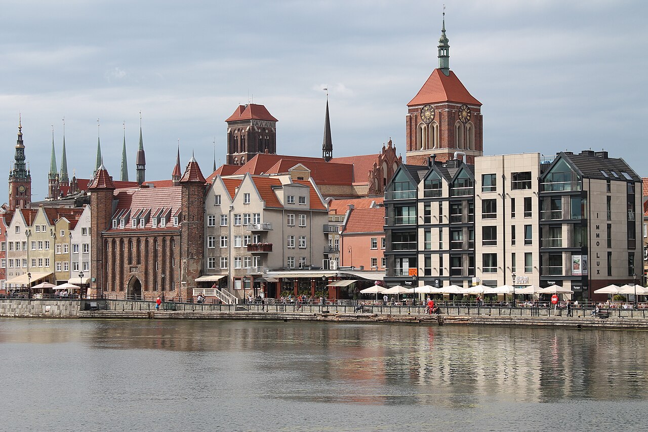 Edifícios em Gdańsk