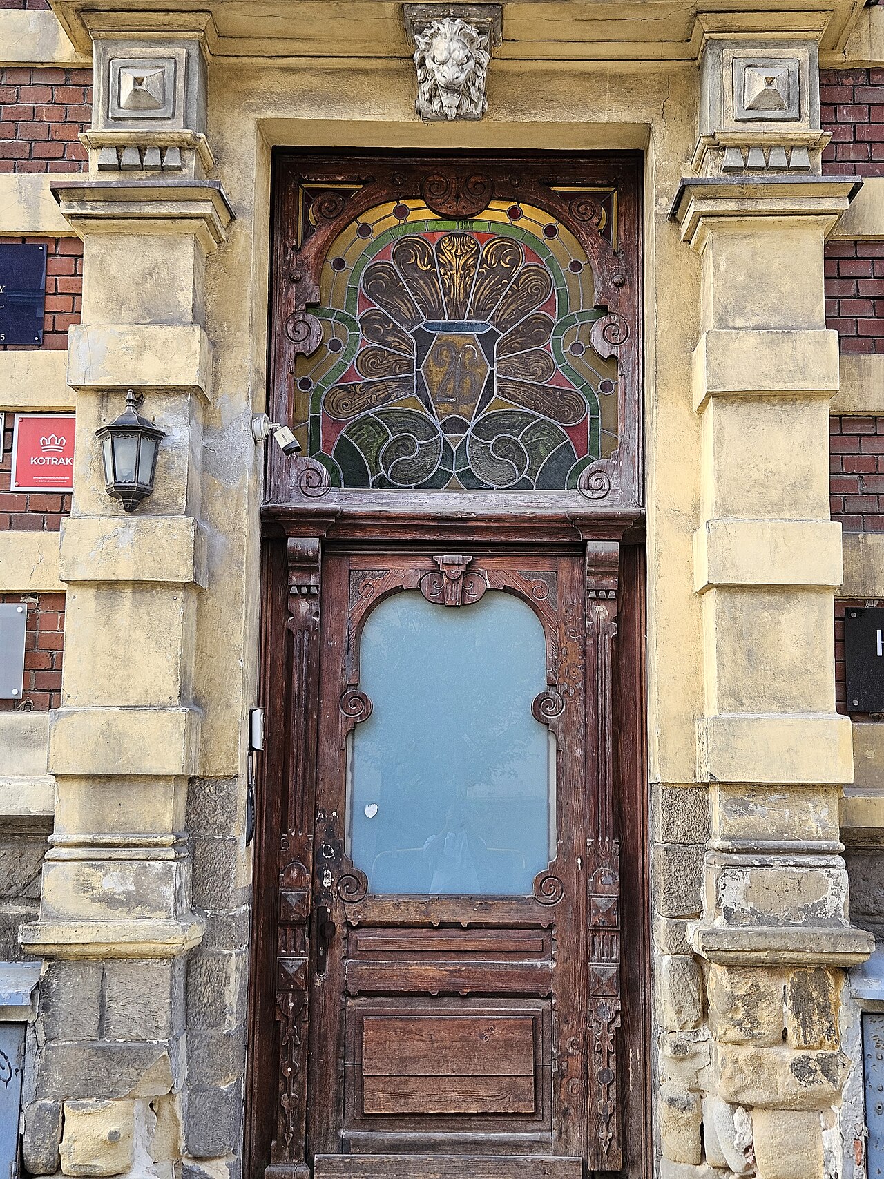 Door, Mariacka Street in Katowice