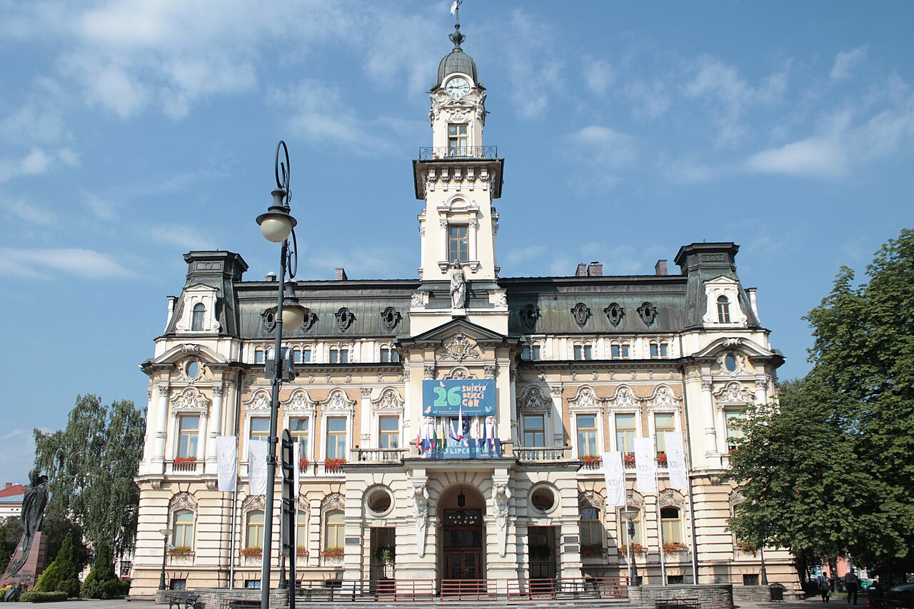 View of Nowy Sącz