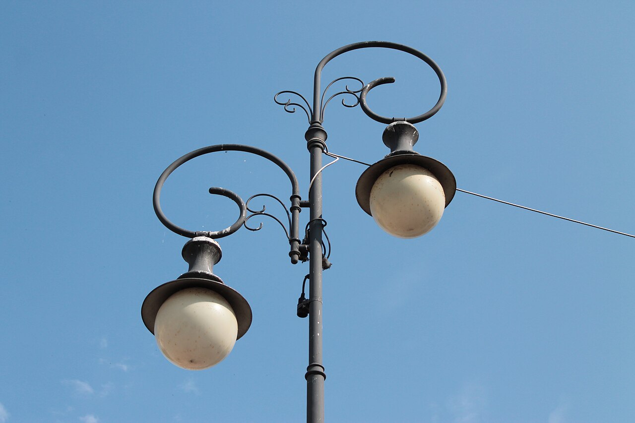 Street light in Nowy Sącz