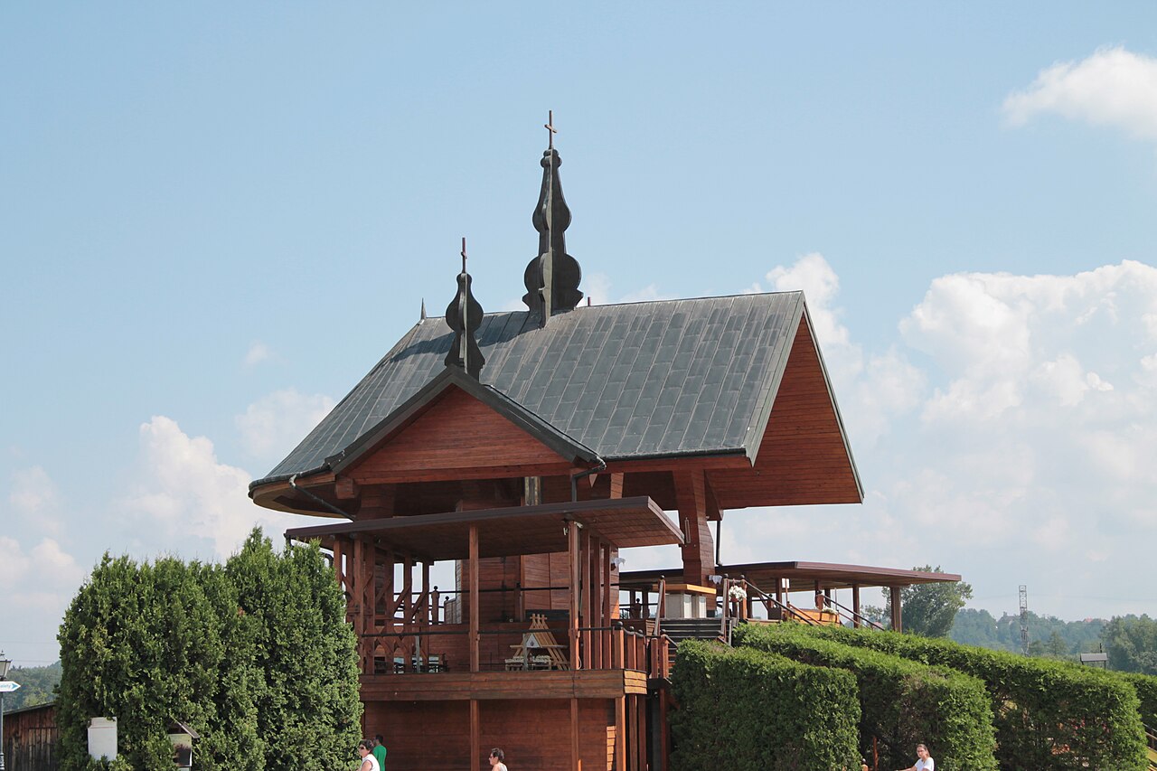 View of John Paul II Altar in Stary Sącz