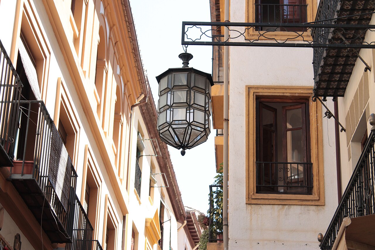 Street light in Granada