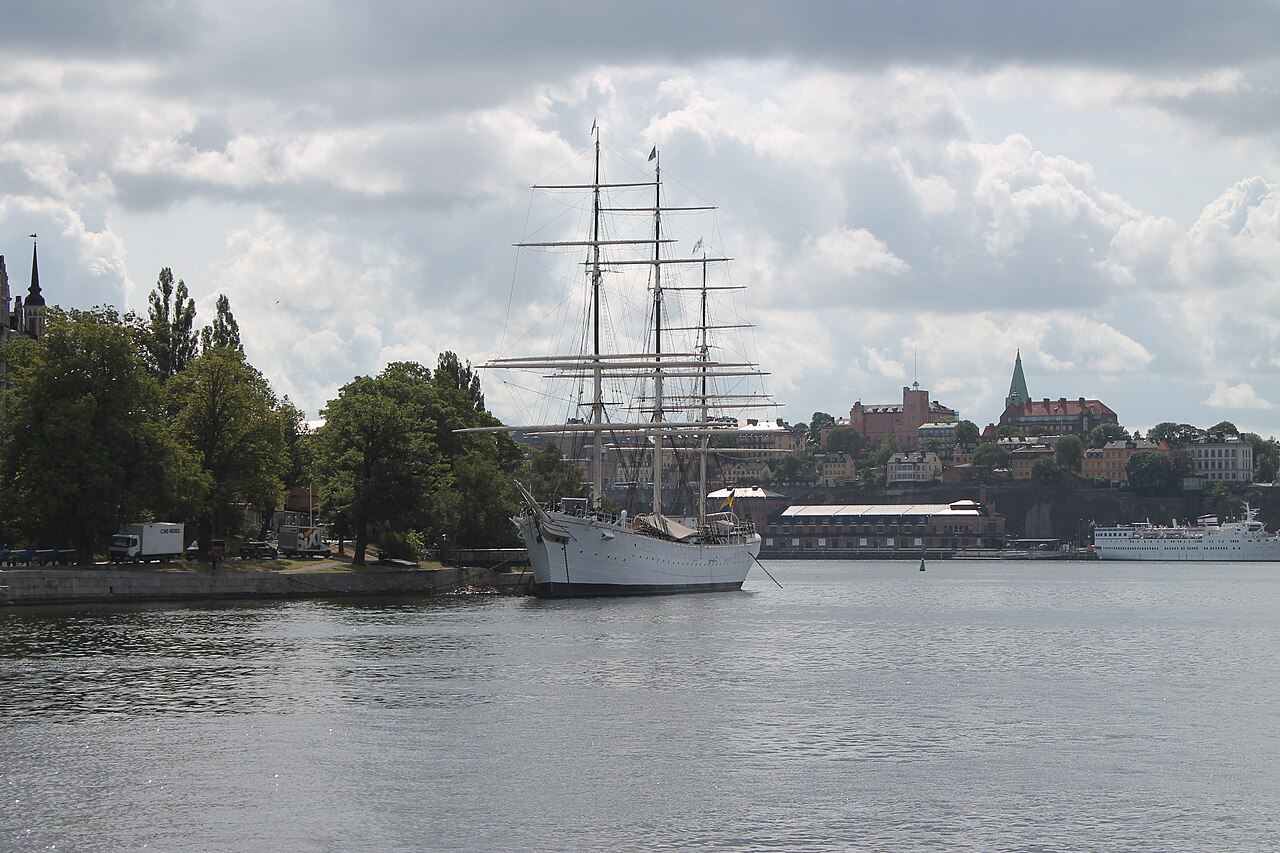 Boat in Stockholm