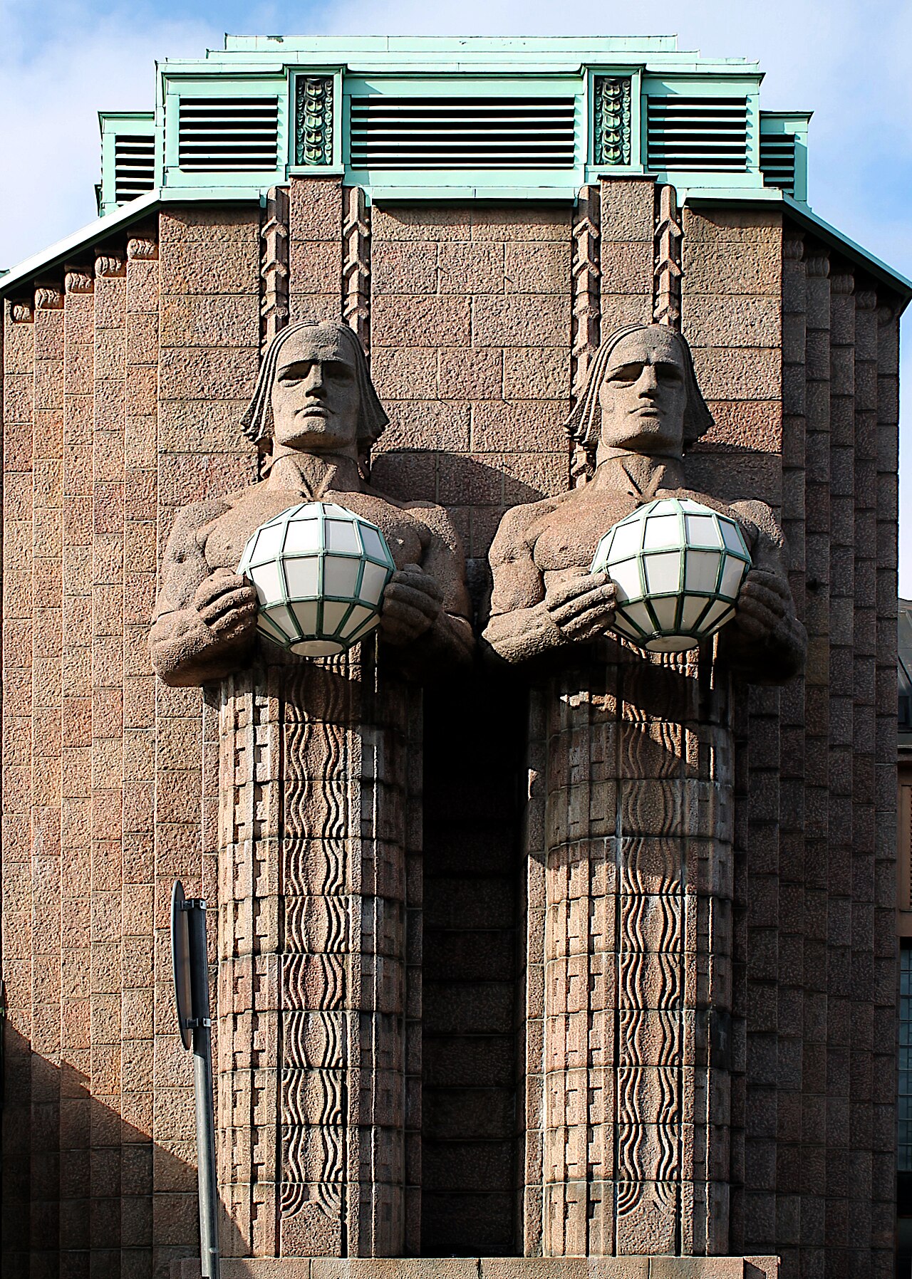 Estação ferroviária em Estocolmo
