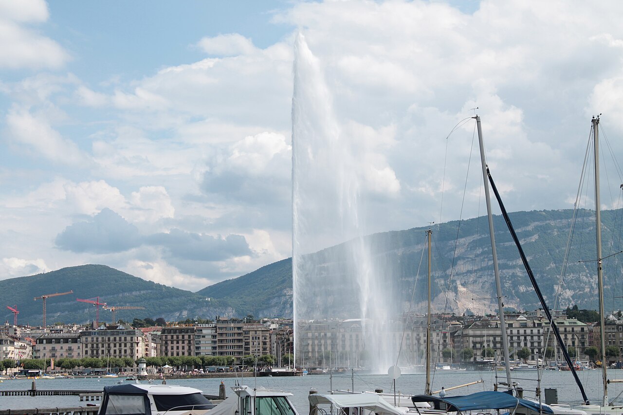 Jet d'eau, Geneva, Switzerland