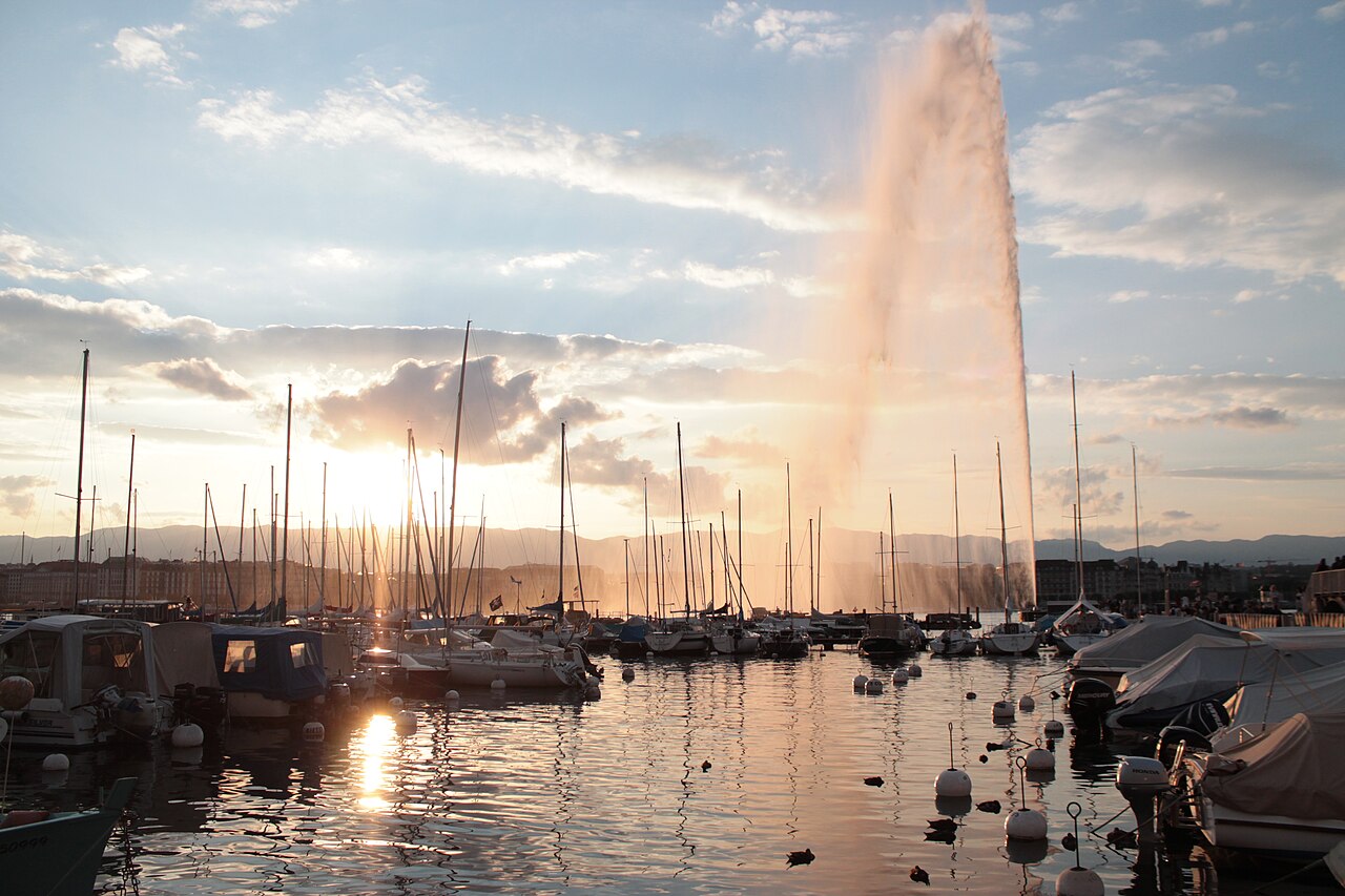 Jet d'eau in Geneva