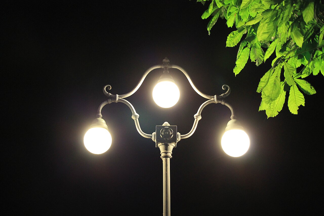 Lampadaire à Lugano