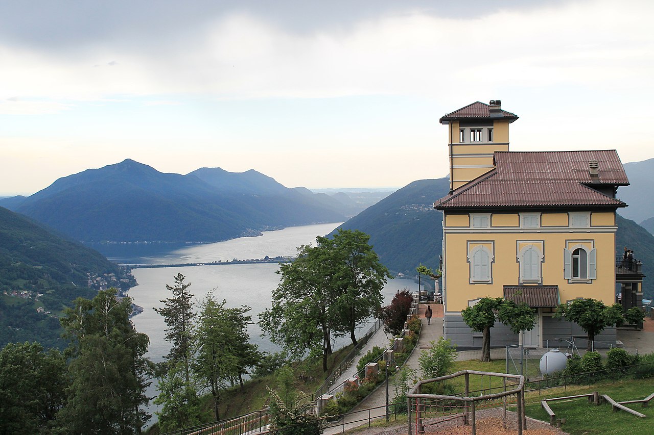 Vue du lac de Lugano