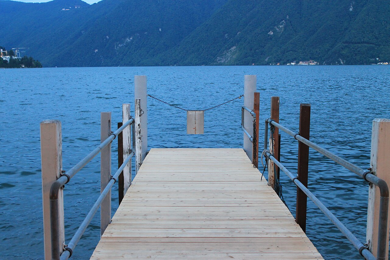 Vue du lac de Lugano
