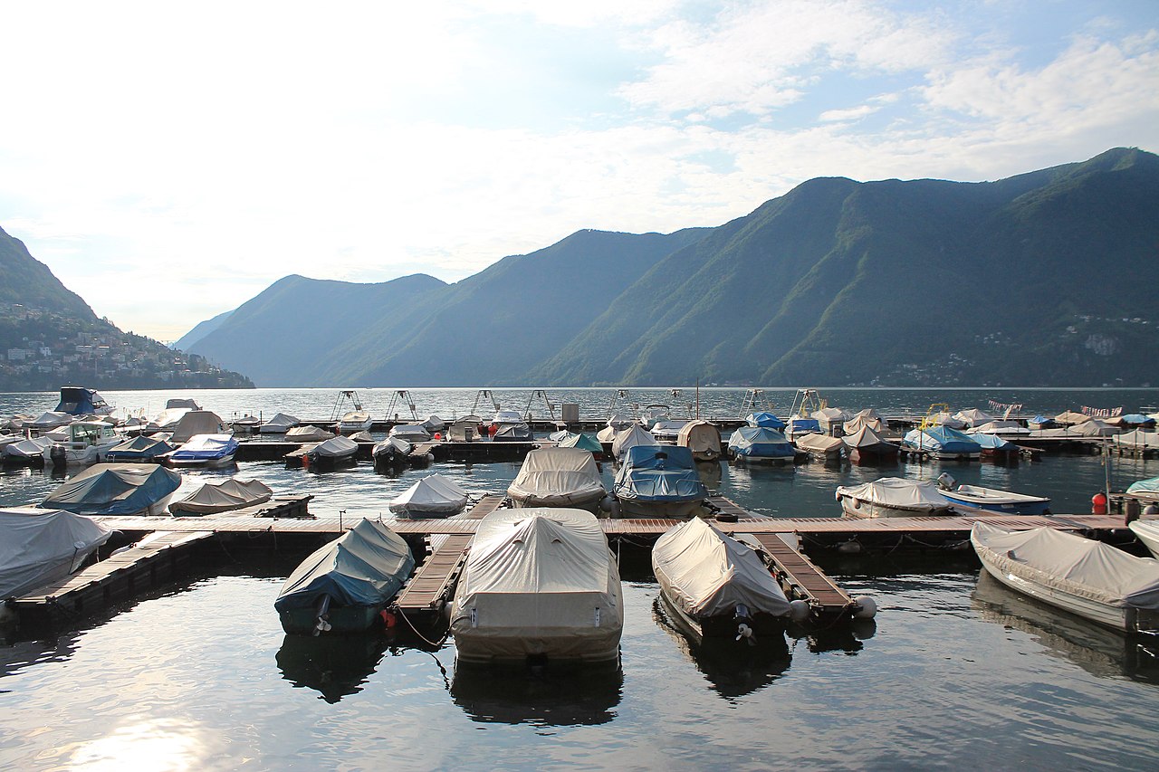 Vue du lac de Lugano