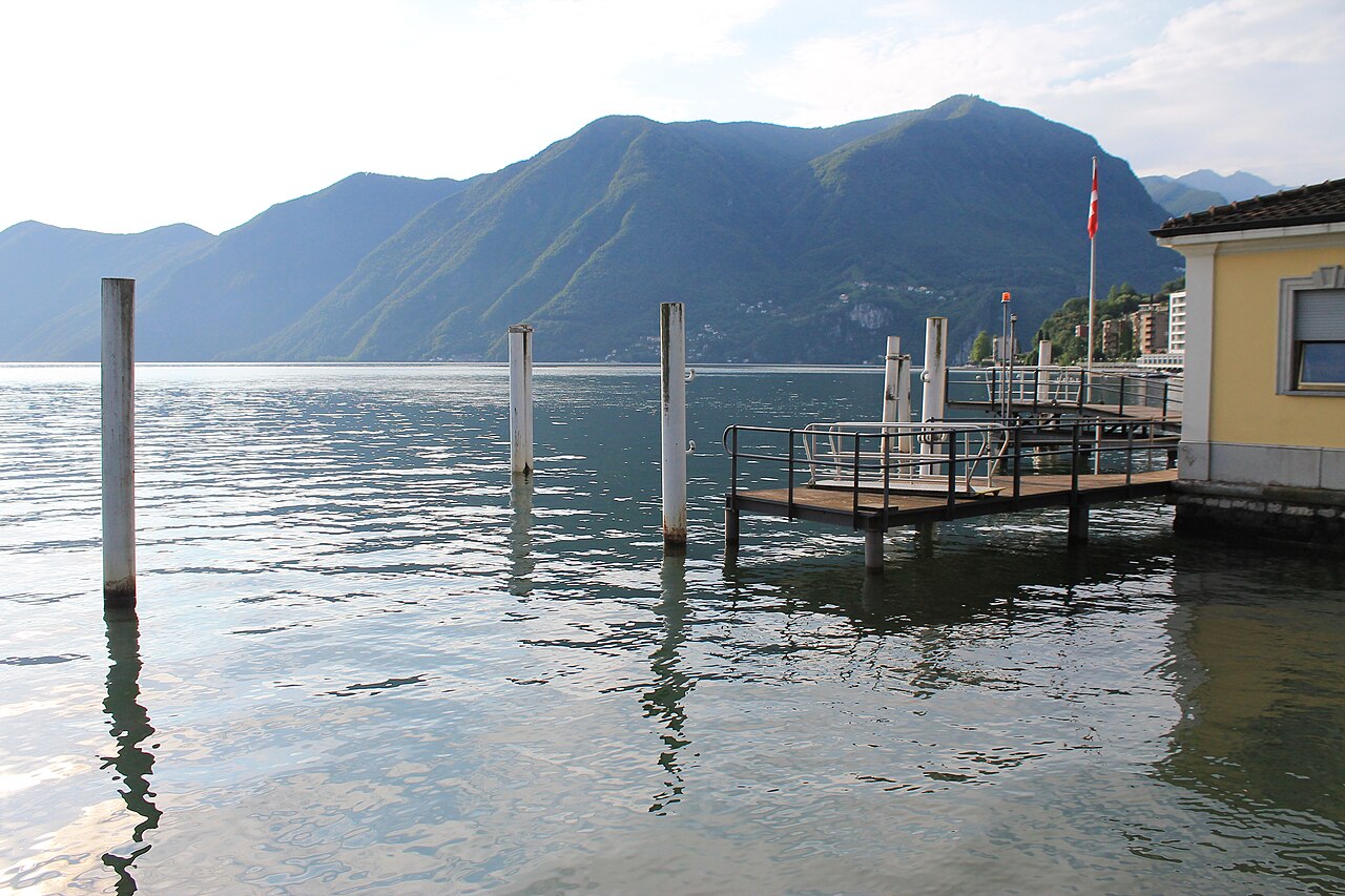 Vue du lac de Lugano