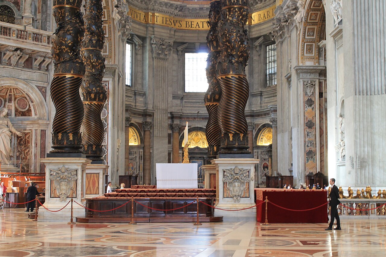 Altar of the Chair of Saint Peter, Vatican